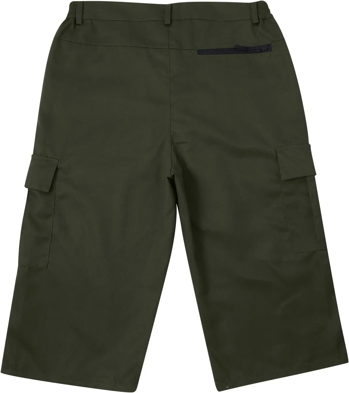 3/4 Cargo Shorts for Men Lightweight Outdoor Climbing Hiking Walking Capri Work Shorts with Multi Pockets Athletic Gym Shorts