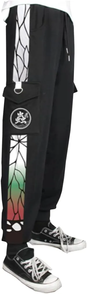 Anime Sweatpants Tanjirou Cargo Jogger Pants Autumn and Winter Giyuu Trousers Casual Sport Pants