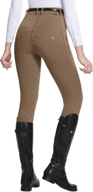 baleaf Womens Horse Riding Pants Equestrian Full Seat Breeches Horseback Tights Silicone Zipped Pocket
