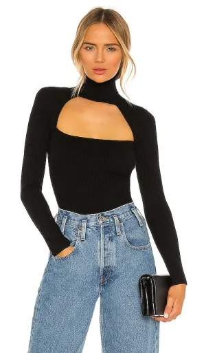 Camila Coelho Roscoe Sweater in Black