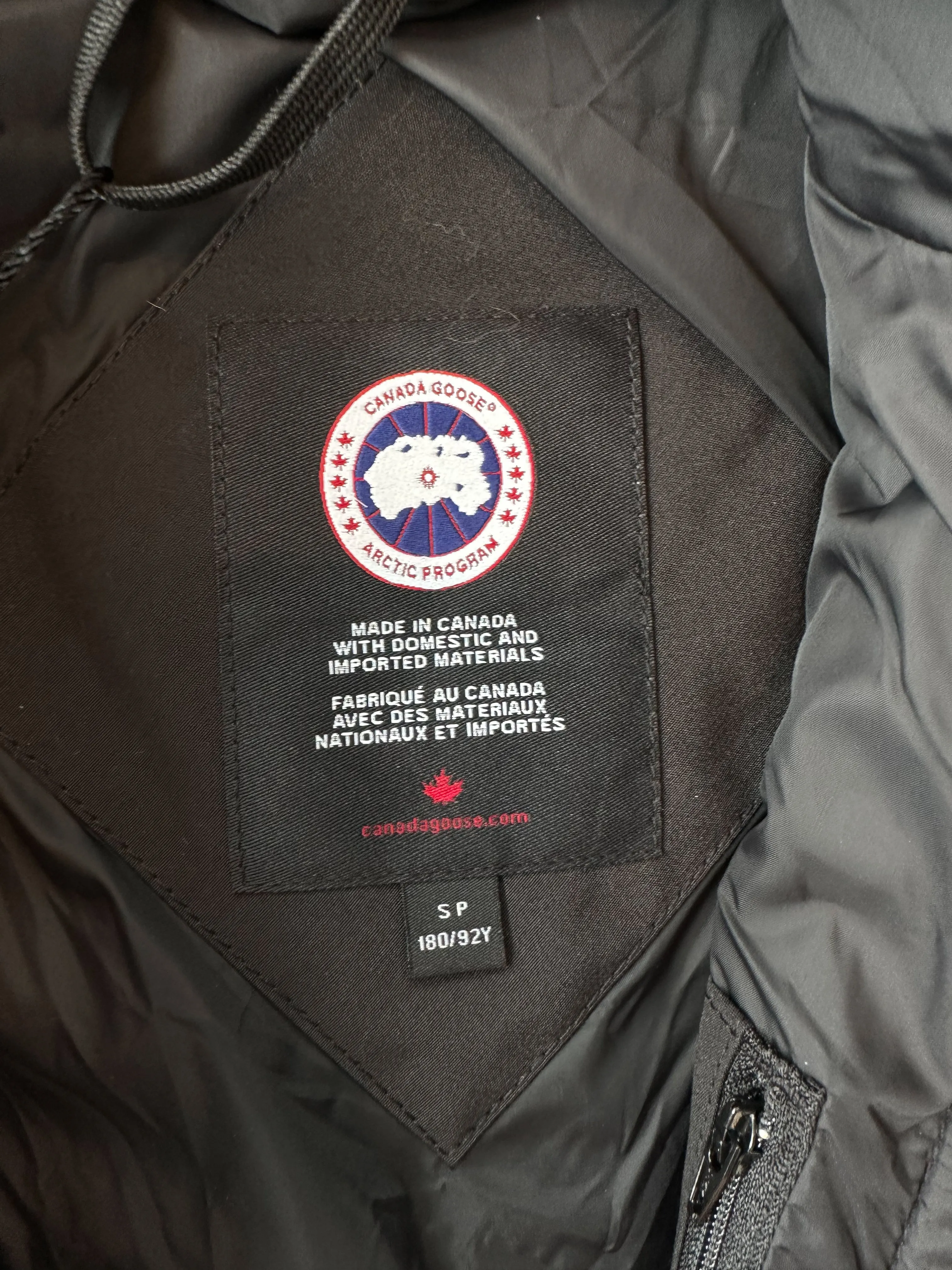 Canada Goose Black Carson Men's Jacket