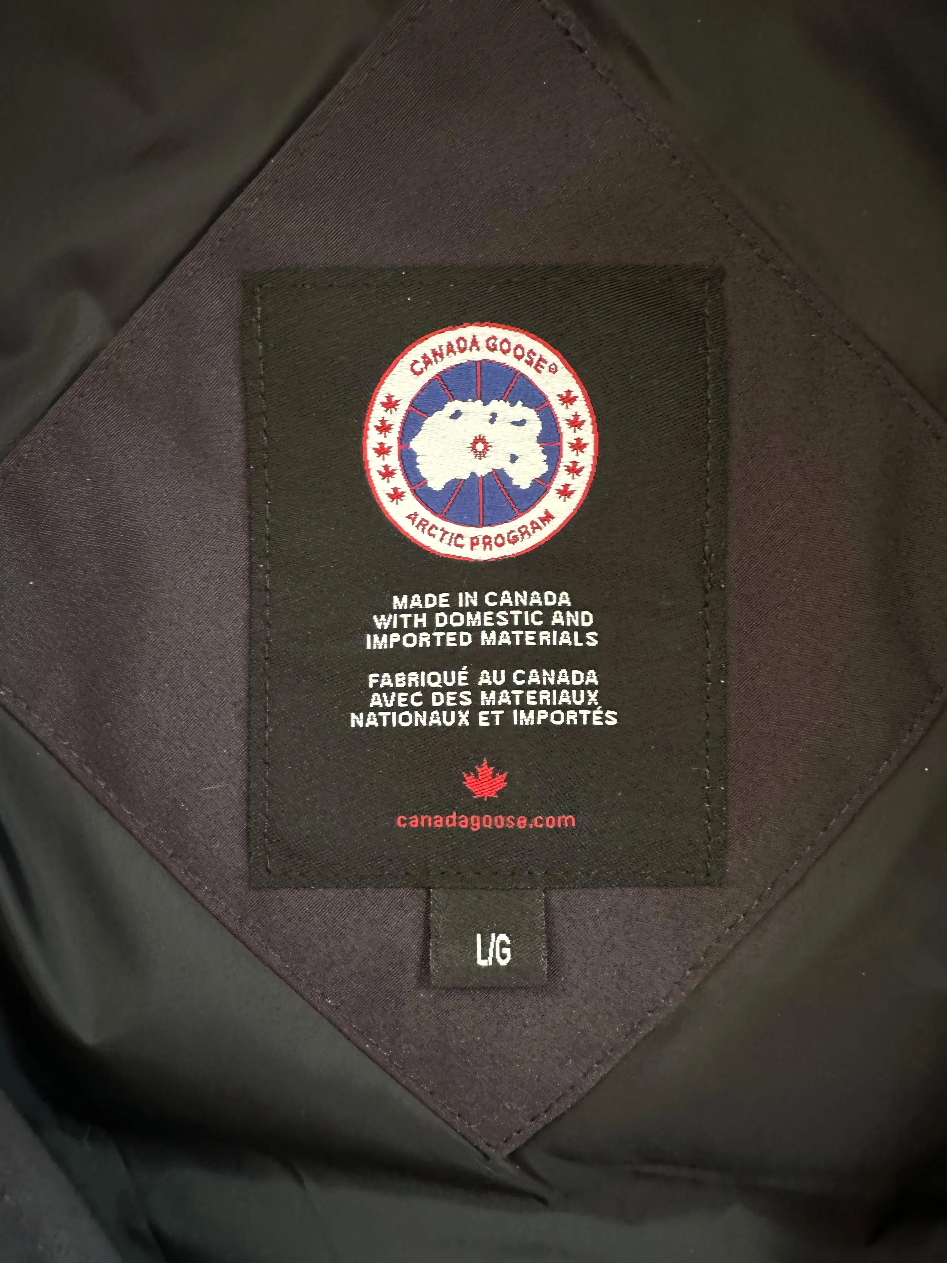 Canada Goose Navy Emory Men's Jacket