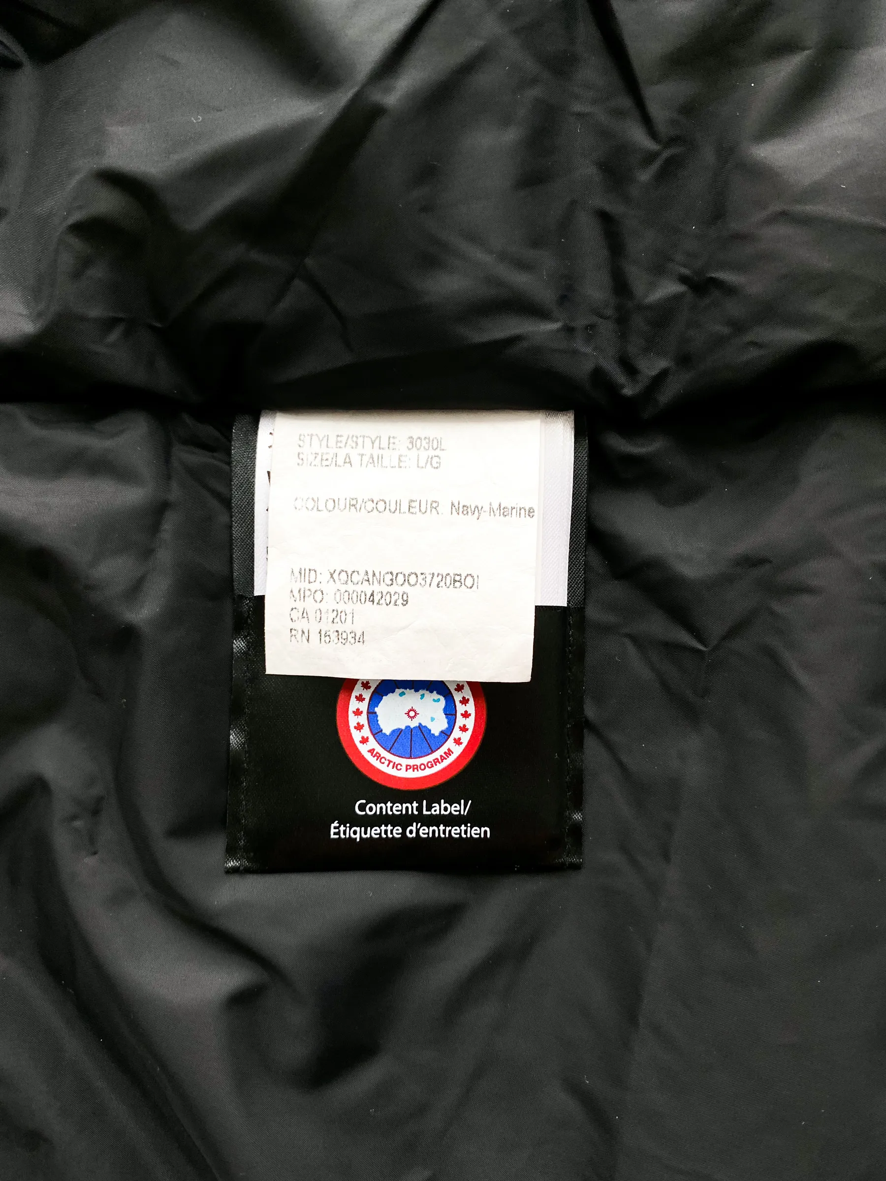 Canada Goose Navy Rosemont Women's Jacket