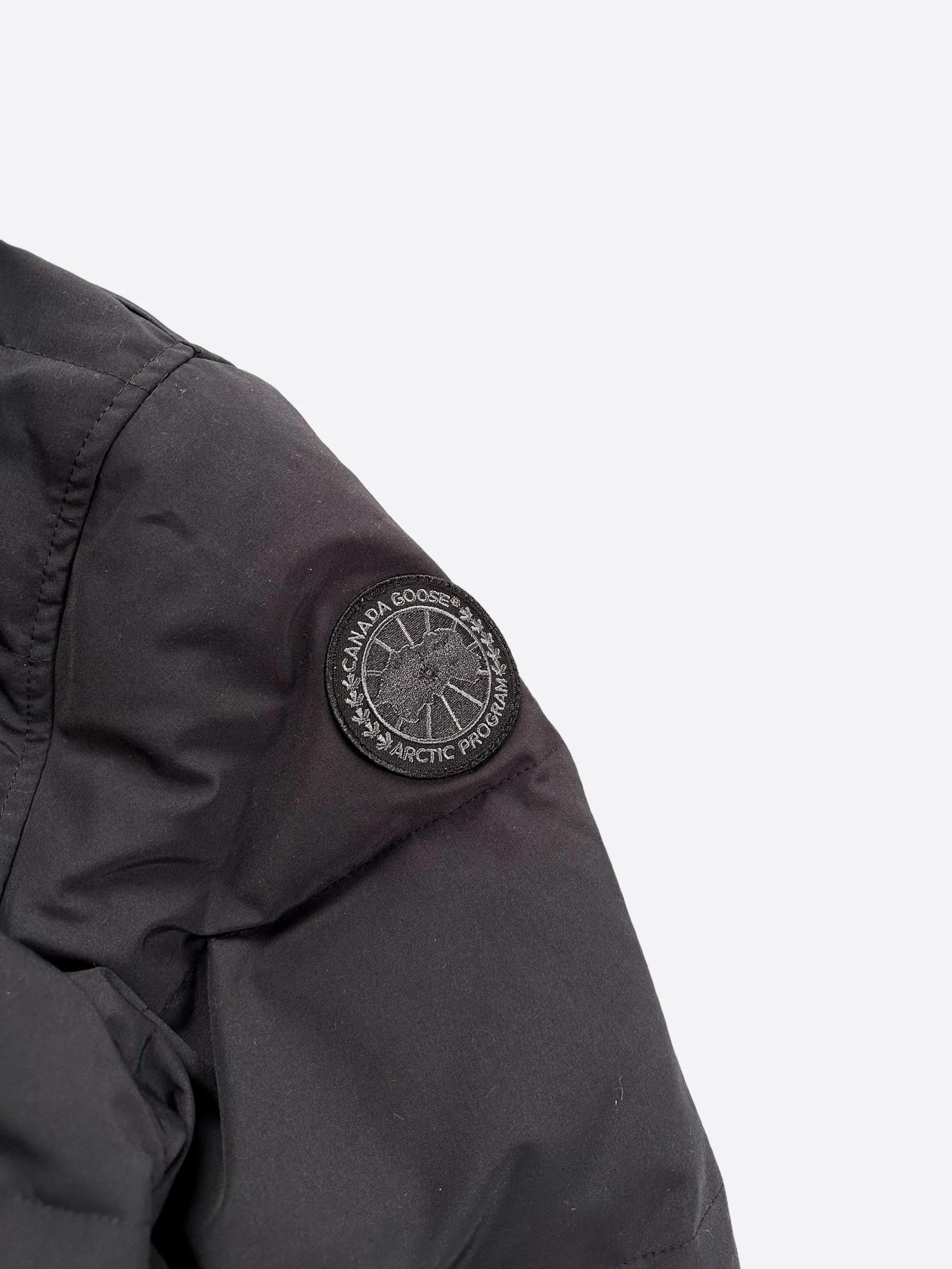 Canada Goose Navy Wedgemount Black Label Men's Jacket