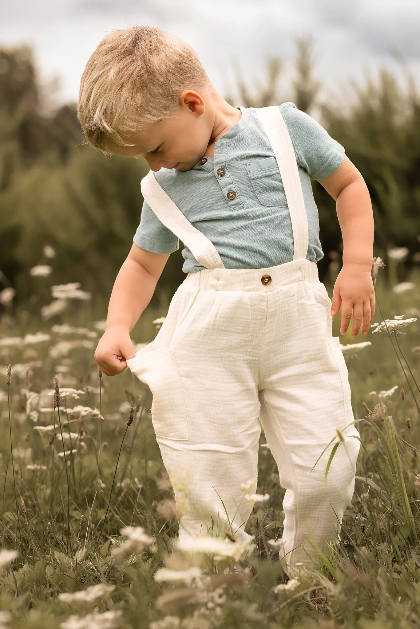 Finn Pants (light ivory muslin)