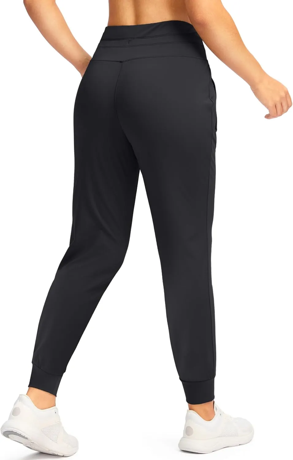 G Gradual Women's Joggers Pants with Zipper Pockets High Waisted Sweatpants Athletic Tapered Pants for Women Lounge Workout