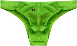 GIERIDUC Mens Ultra Tiny Bikini Briefs Underwear Padded Pants for Bigger Bum Valentines Boxer Shorts Mens Stretch Underwear