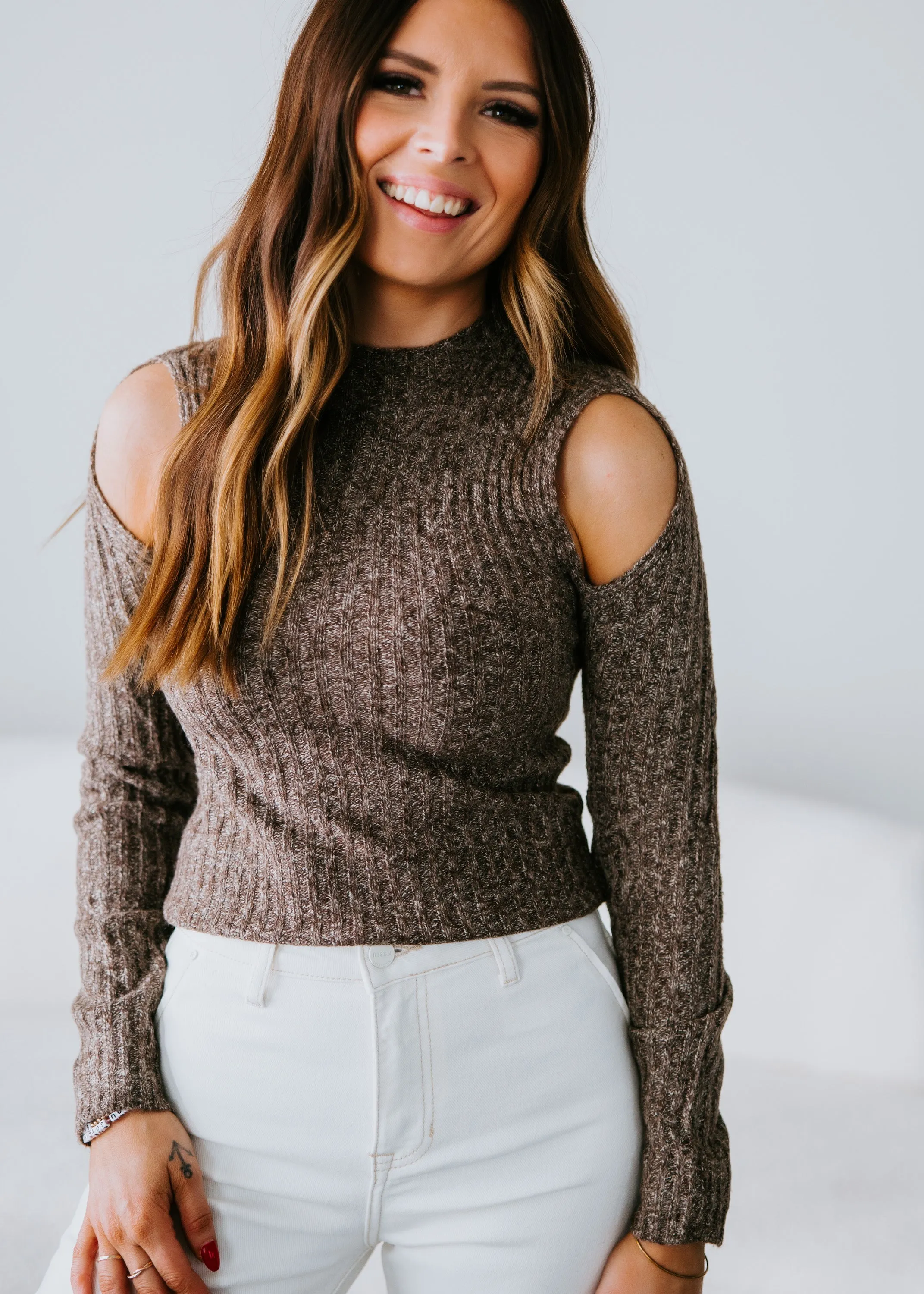 June Cut Out Sweater