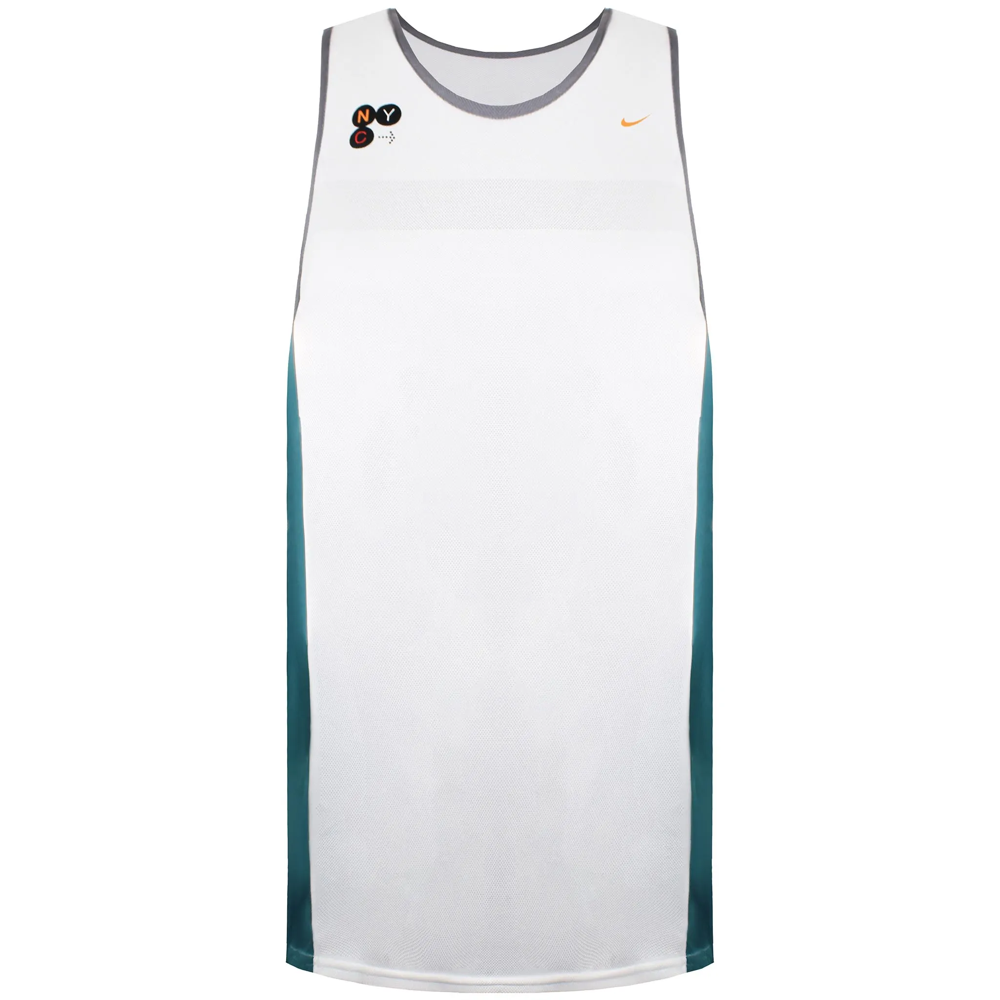 Nike Marathon NYC 98 Womens White Vest