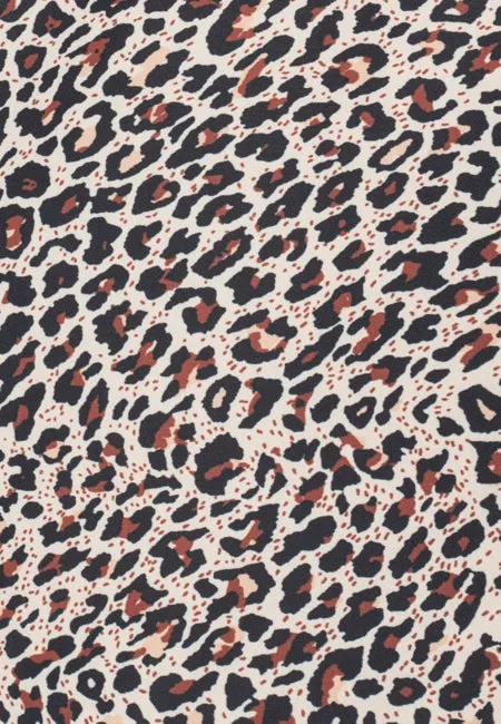 Olga Jacket, Winter Jacket - Leopard