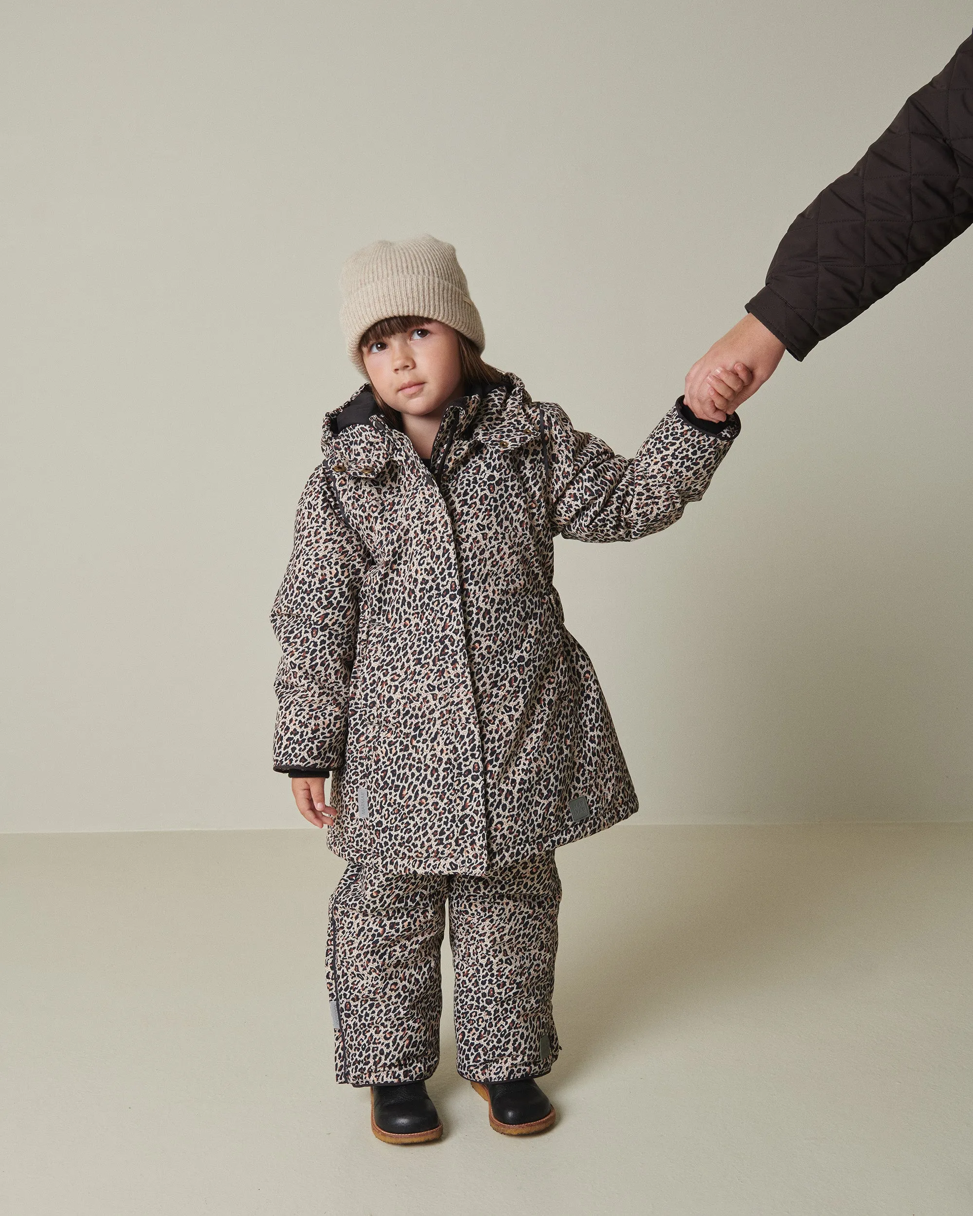 Olga Jacket, Winter Jacket - Leopard