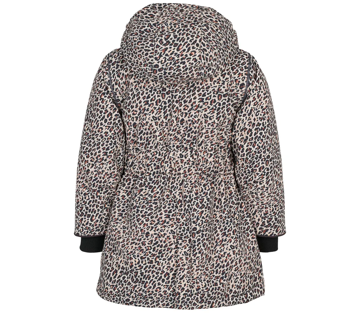 Olga Jacket, Winter Jacket - Leopard