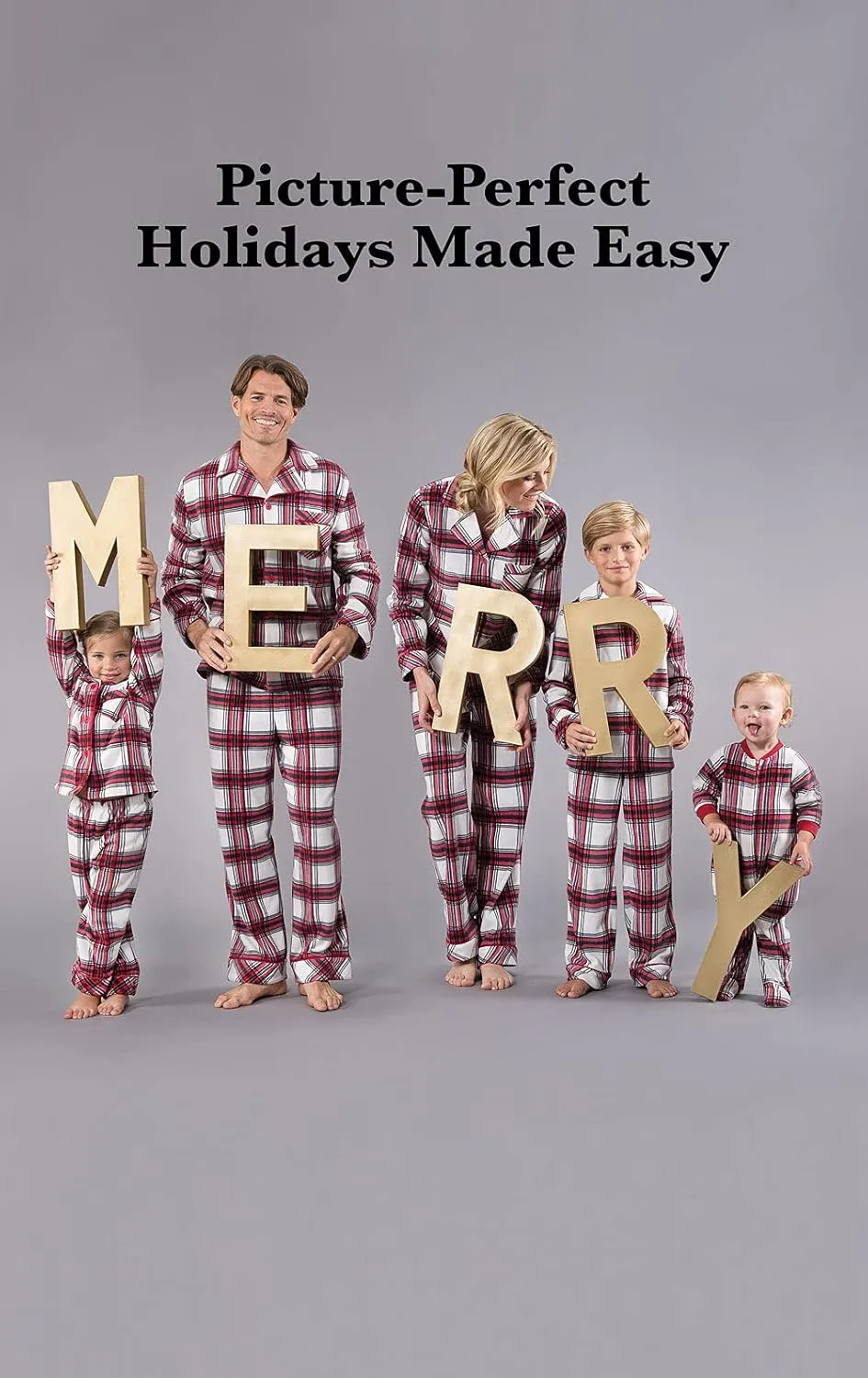 PajamaGram Christmas Pajamas For Family - Family Christmas PJs Matching Sets