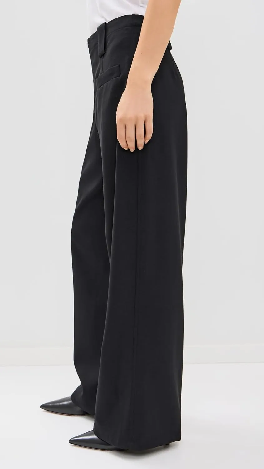 Pixie Market Women's Zip Wide Leg Pants