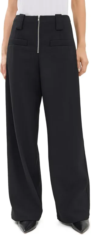Pixie Market Women's Zip Wide Leg Pants