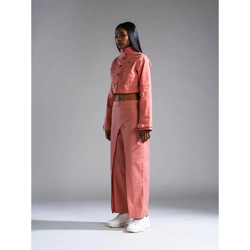 PRIMAL GRAY Coral Organic Cotton Cropped Summer Jacket