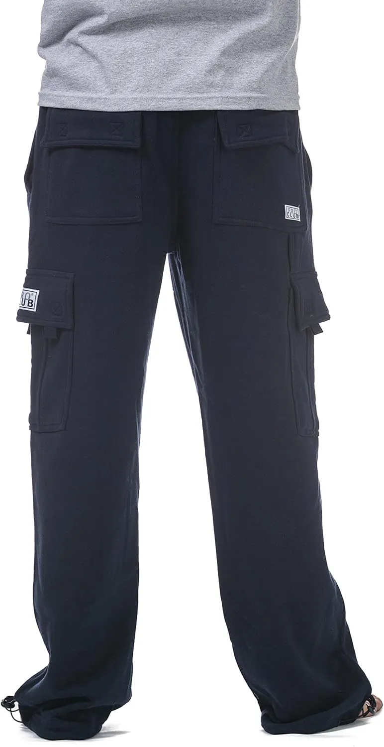 Pro Club Men's Heavyweight Fleece Cargo Pants