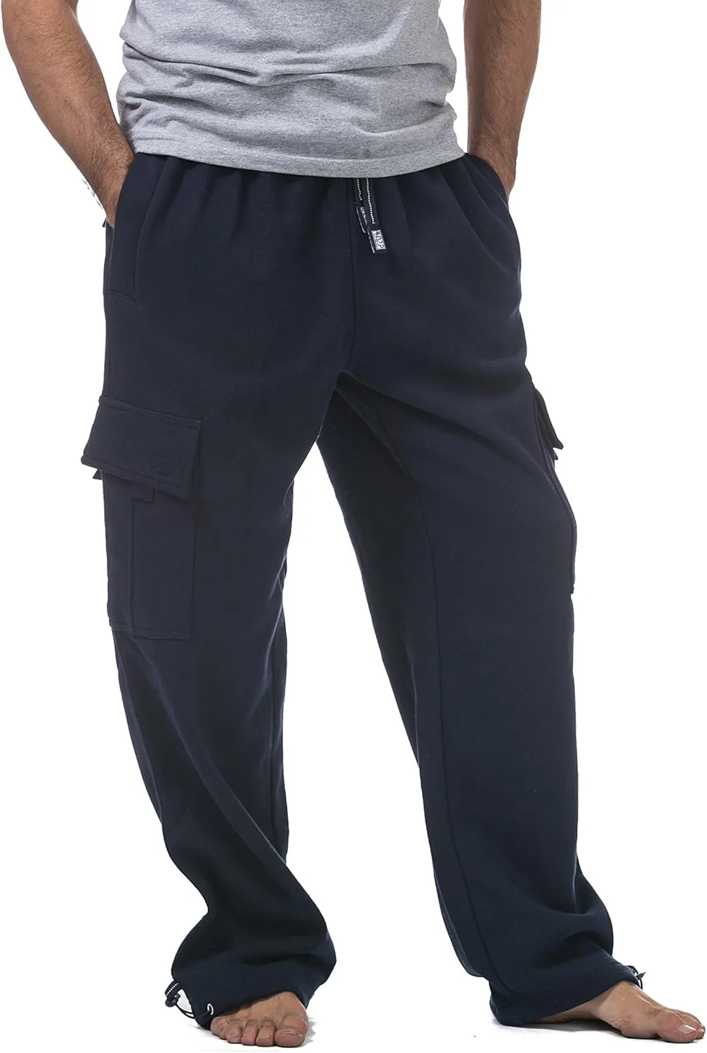 Pro Club Men's Heavyweight Fleece Cargo Pants