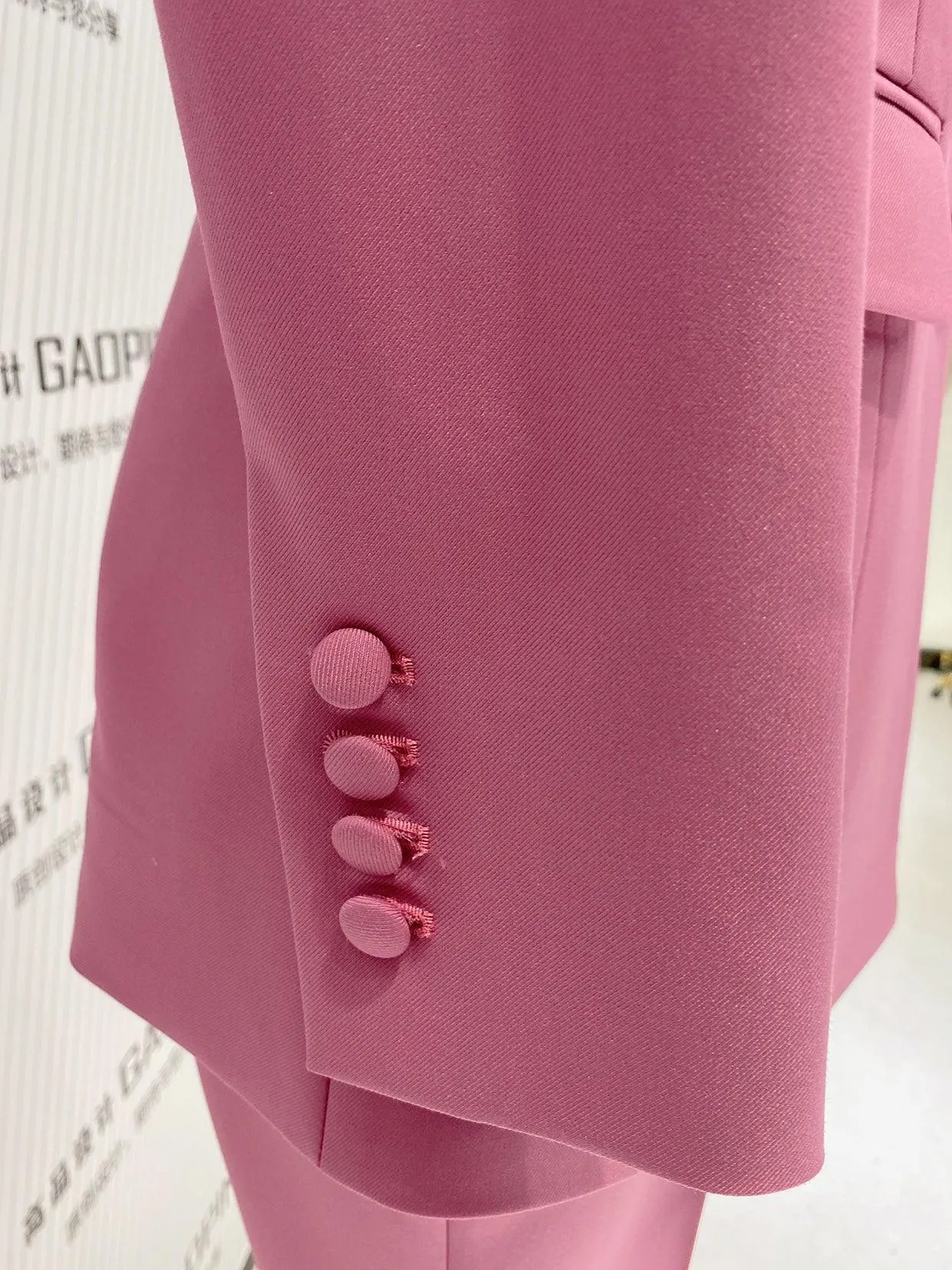 Rose Two Piece Pant Suit - Women Slim Fit Trouser Suit