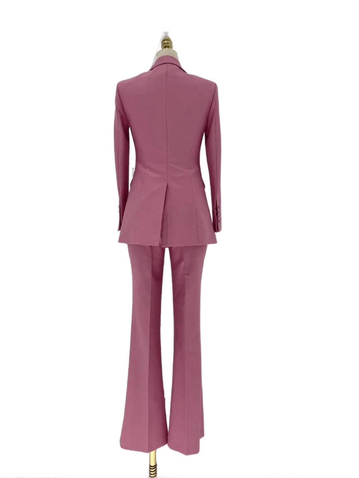 Rose Two Piece Pant Suit - Women Slim Fit Trouser Suit