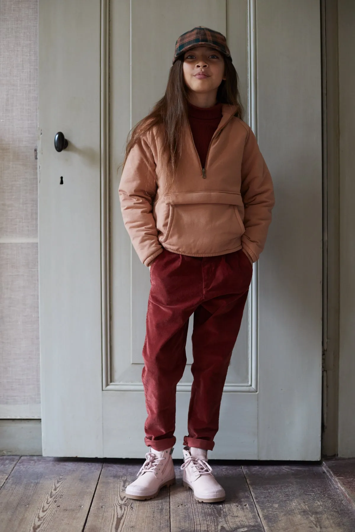 Sweater Padded Grey Sea Grass