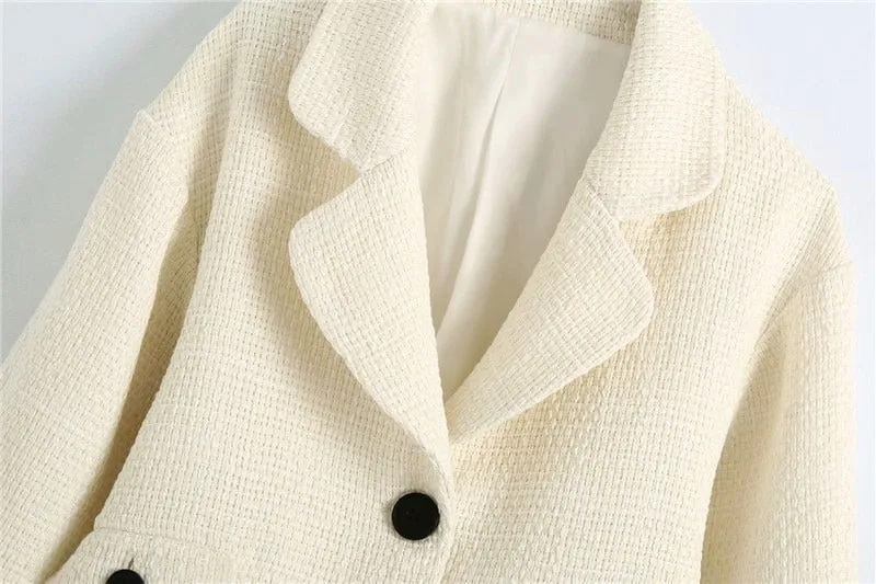 TWEED CROPPED JACKET