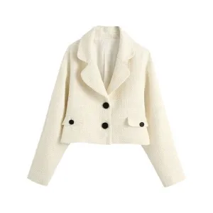 TWEED CROPPED JACKET