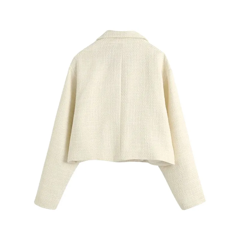 TWEED CROPPED JACKET