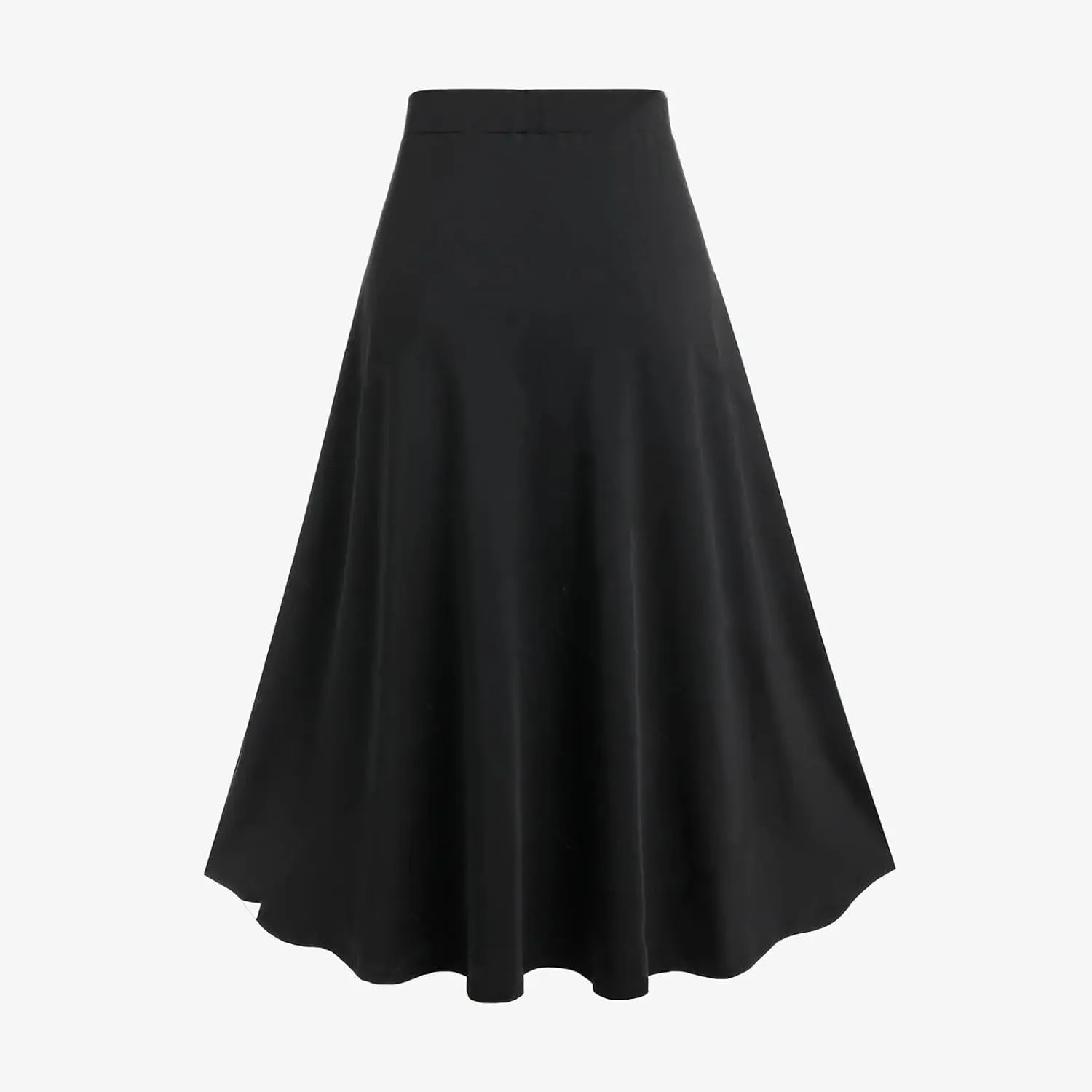 Womens Victorian Skirt High Waist Medieval Midi Dress Gothic Pleated Skirts Vintage Steampunk Dress Lace Up Goth Skirt